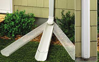 Downspout for house